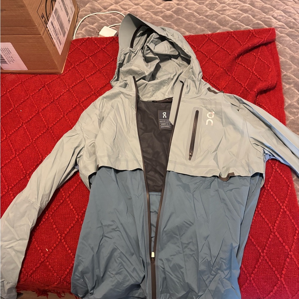 On Running women’s Blue and Gray Jacket